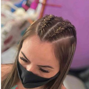 جدیدترین و زیباترین مدل های بافت جلو مو دختران