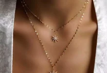 جدید ترین و زیبا ترین گردنبند های دخترانه و زنانه طرح خورشید