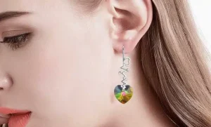 شیک ترین گوشواره ها با طرح ضربان قلب