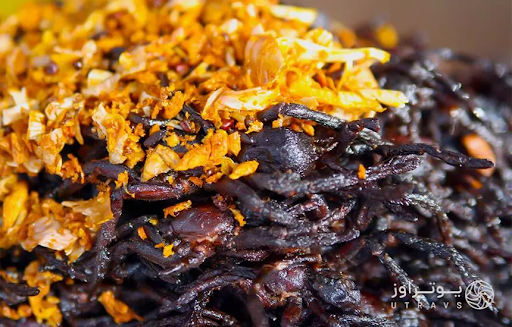 غذاهای عجیب و غریب - رتیل سوخاری، کامبوج