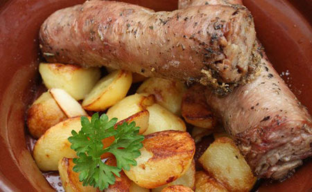 غذاهای عجیب و غریب - سوسیس روده خوک ، فرانسه