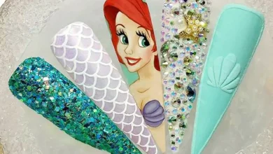 جذاب ترین مدل های ناخن طرح کارتونی 2024