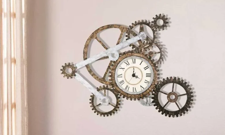 آخرین مدل‌های ساعت دیواری با طراحی مدرن و زیبا، با چرخ‌دنده‌های جدید