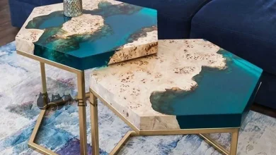 میز عسلی رزینی