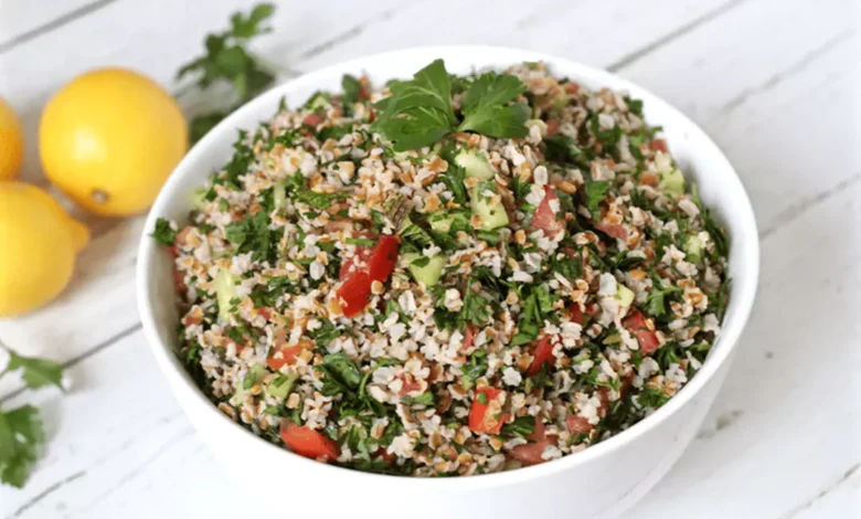 طرزتهیه سالاد مدیترانه ای