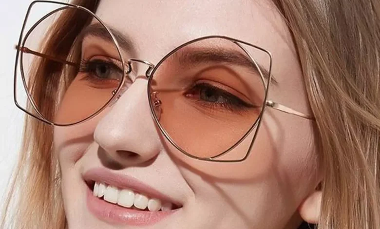 جذابیت عینک فانتزی حوشگل