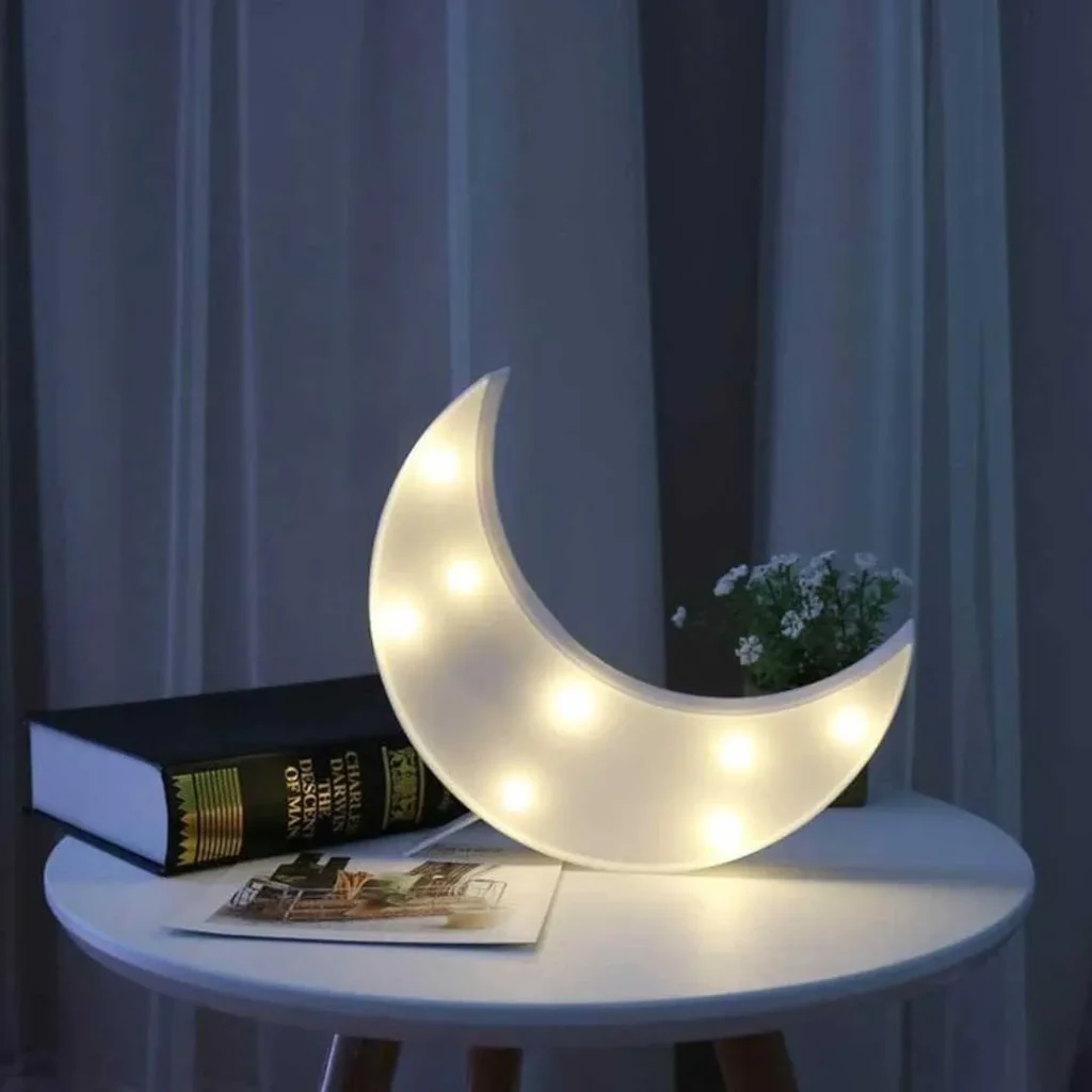 بهترین چراغ خواب رومیزی طرح ماه 
