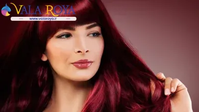 رنگ موی شرابی برای جذابترکردن استایلتان