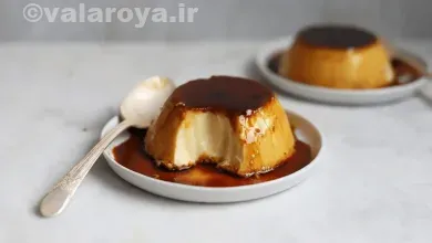 دسری آسان و سریع برای مهمانی‌های ناگهانی: کرم کارامل قهوه‌ای