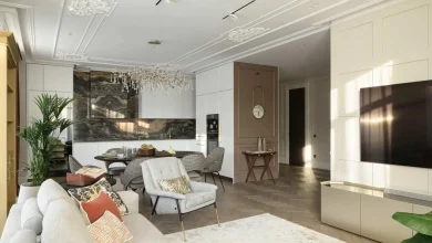 زیباترین مدل های چیدمان پذیرایی به سبک نئوکلاسیک