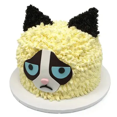 زیباترین و کیوت ترین مدل های کیک تولد طرح گربه فانتزی