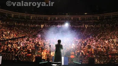 خداحافظی گوگوش از دنیای خوانندگی در کنسرت ۱۲ هزار نفری لندن/ عکس