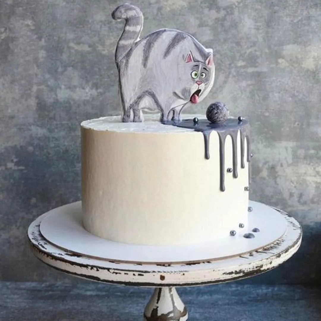 کیک فانتزی طرح حیوانات کیوت