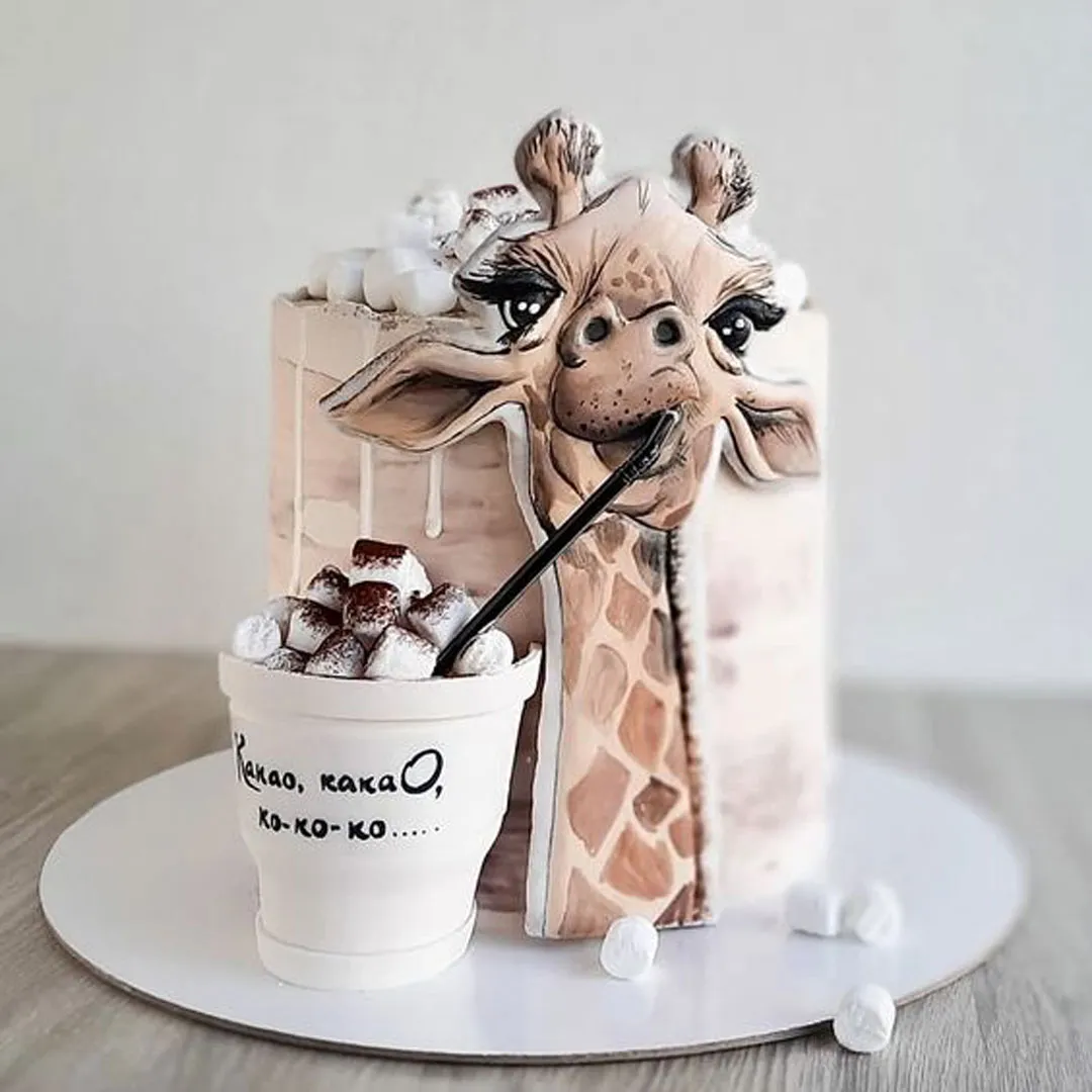 کیک فانتزی طرح حیوانات خاص