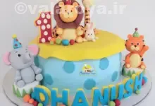 کیک فانتزی حیوانات