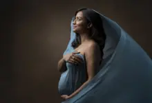 ژست عکاسی در دوران بارداری