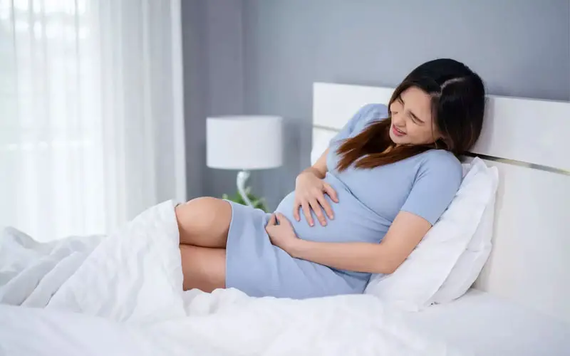 نفخ شکم در زنان باردار