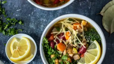 دستور پخت سالاد وسوپ سبزیجات