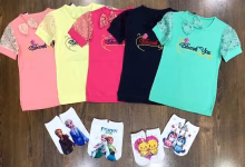تیشرت دخترانه بچه گانه