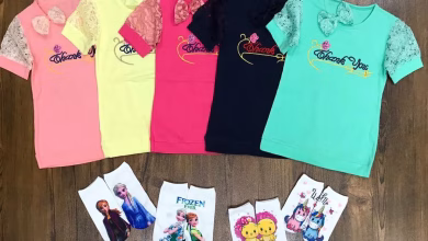 تیشرت دخترانه بچه گانه