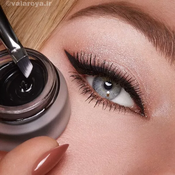 روش کشیدن خط چشم ژلی