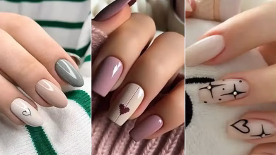 طراحی ناخن ساده و مینیمال
