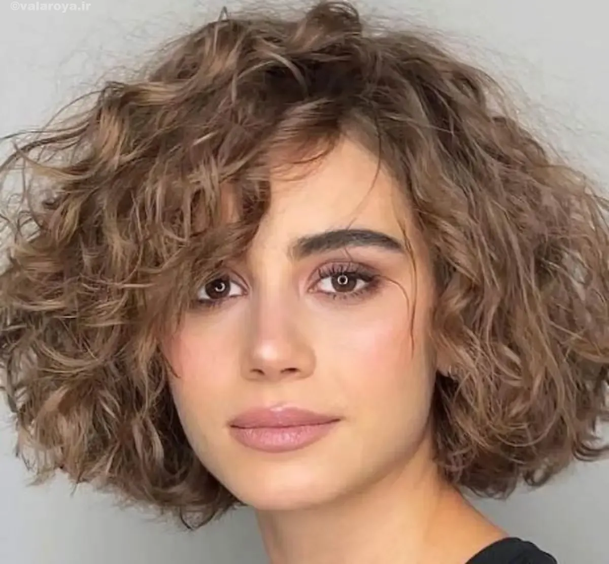 مدل موی مجعد لوب