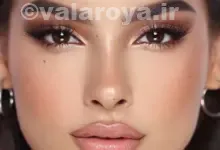 مراحل آرایش چشم کشیده
