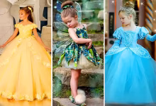 پیراهن‌های پرنسسی دخترانه بچه گانه