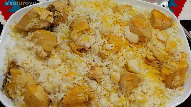 طرز تهیه سیر پلو 