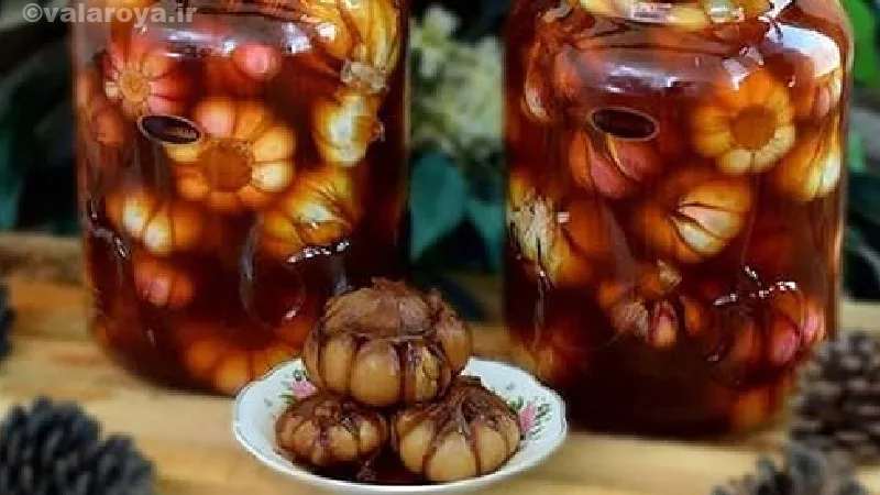 طرز تهیه سیر ترشی 