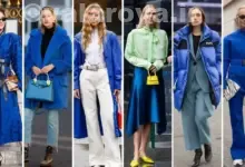 بررسی ترکیب رنگ‌ها با لباس آبی