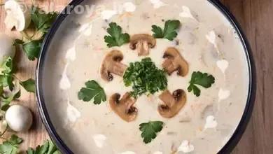 تهیه سوپ قارچ