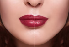 رژ لب برای لبهای نازک