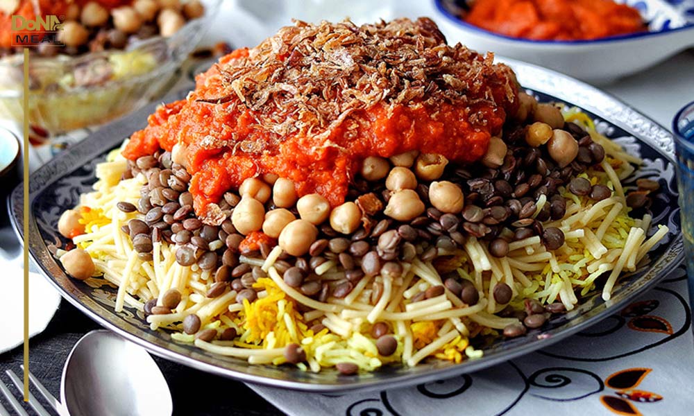 معرفی انواع غذاهای عربی