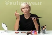 آرایش مناسب پوستهای شل