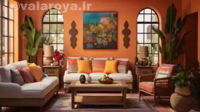 بهترین رنگ فرش برای پذیرایی