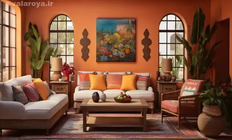 بهترین رنگ فرش برای پذیرایی