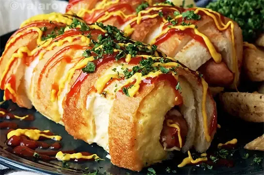 دستور پخت ساندویچ تورتیلا و فیله سوخاری