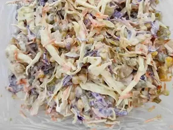 آموزش گام به گام تهیه سالاد گل کلم