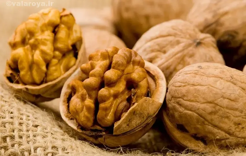 خواص گردو با مصرف روزانه