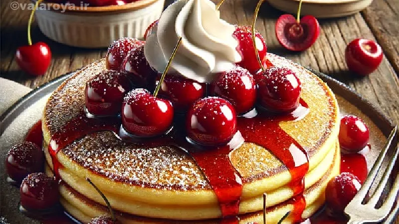 پنکیک آلبالو