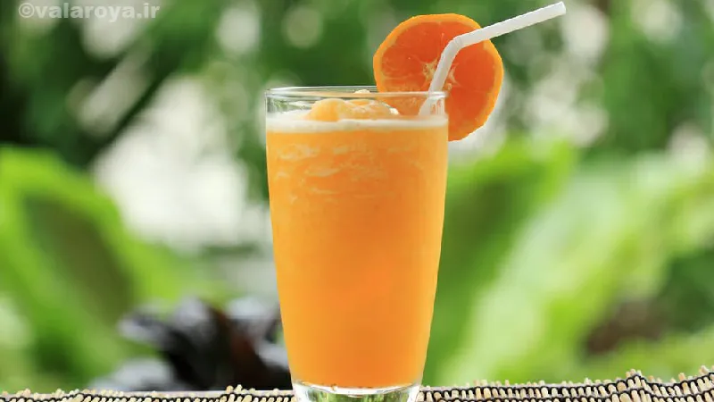 طرز تهیه اسموتی پرتقال