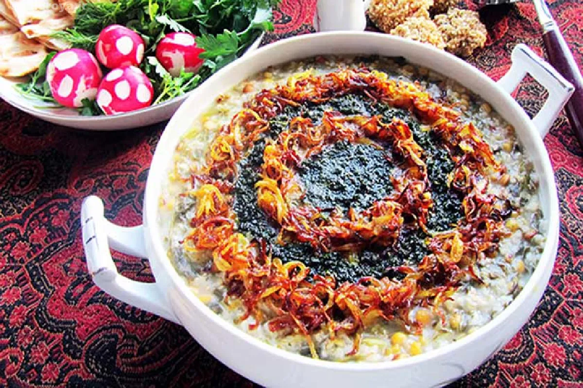 دستور پخت آش ماست