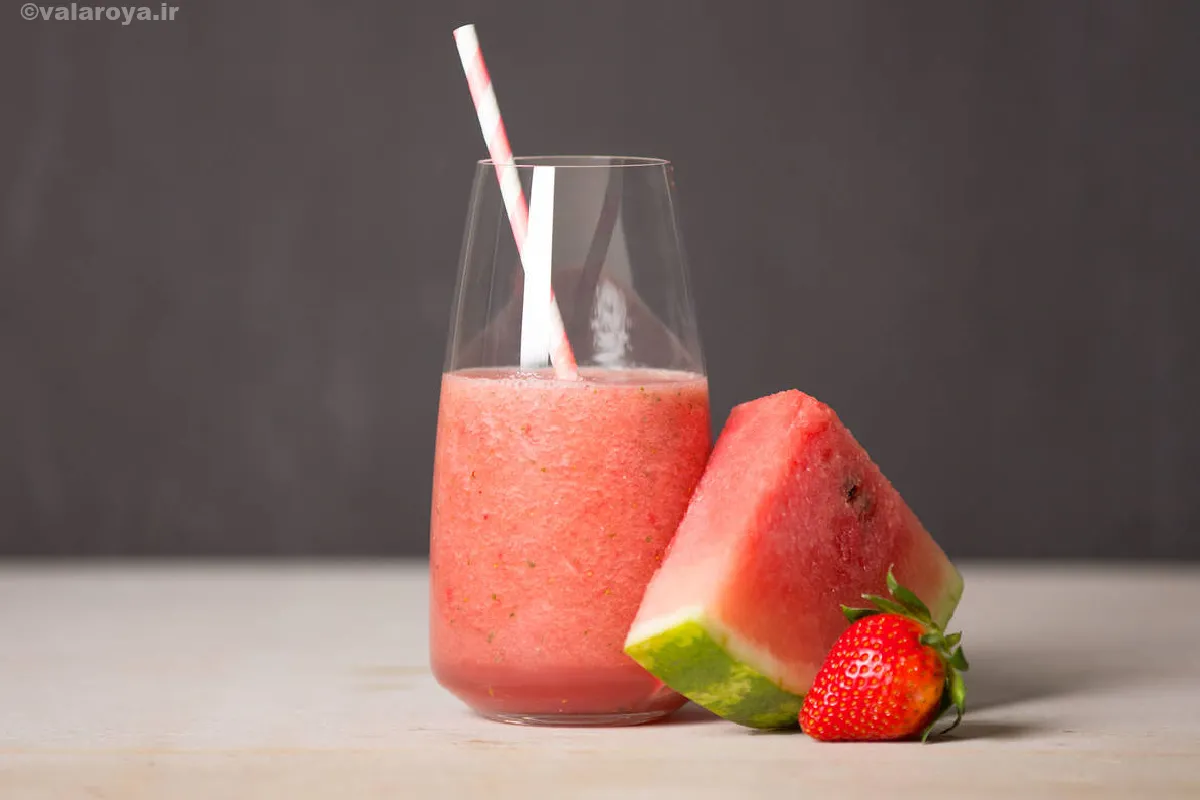 طرز تهیه اسموتی هندوانه