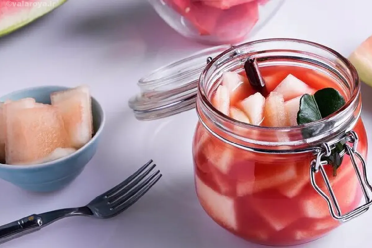 طرز تهیه ترشی هندوانه