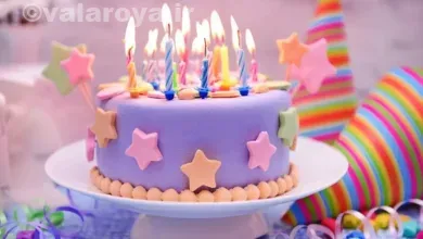 کیک تولد دخترانه فانتزی