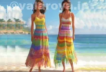 شیک ترین مدل های پیراهن ساحلی دخترانه برای زمستان 1403