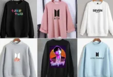 جدیدترین مدل های تیشرت طرح گروه BTS