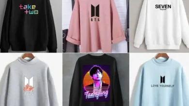 جدیدترین مدل های تیشرت طرح گروه BTS